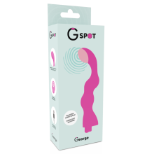 G-SPOT - GEORGE G-SPOT VIBRATEUR GOMME ROSE