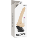 BASECOCK - VIBRATORE TELECOMANDO REALISTICO NATURALE 19 CM