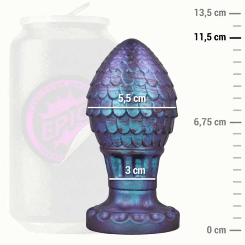 EPIC - VRAKOS DRACHENEI ANALPLUG GRÖSSE M EPIC - VRAKOS DRACHENEI ANALPLUG GRÖSSE M
