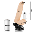 BASECOCK - ARTIKULIERBARER VIBRATOR NATÜRLICH MIT