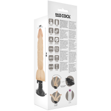 BASECOCK - ARTIKULIERBARER VIBRATOR NATÜRLICH FERNBEDIENUNG 20