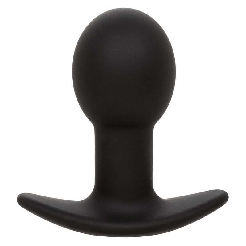 CALEXOTICS - ROCK BOTTOM ANAL PLUG 10 VIBRATIONEN SILIKON SCHWARZ