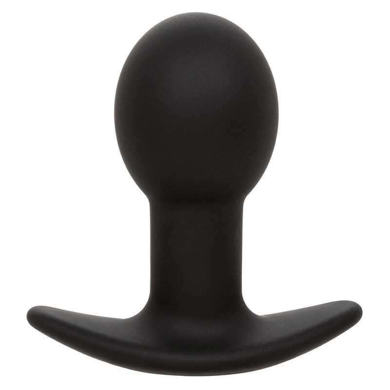 CALEXOTICS - ROCK BOTTOM PLUG ANAL 10 VIBRAÇÕES SILICONE PRETO