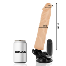 BASECOCK - REALISTISCHER VIBRATOR MIT FERNBEDIENUNG