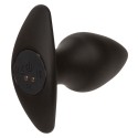 CALEXOTICS - ROCK BOTTOM PERFECT ANAL PLUG 10 VIBRATIONEN SILIKON SCHWARZ