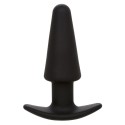 CALEXOTICS - ROCK BOTTOM TAPERED ANAL PLUG 10 VIBRACIONES SILIKON SCHWARZ