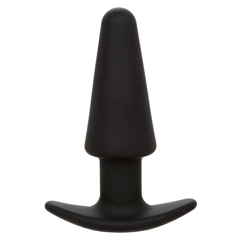 CALEXOTICS - ROCK BOTTOM PLUG ANAL CÔNICO 10 VIBRAÇÕES SILICONE