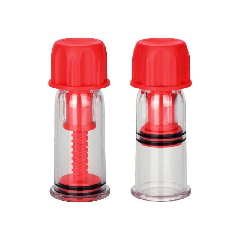 CALEXOTICS - COLT NIPPLE PROSUCKERS RED CALEXOTICS - COLT NIPPLE PROSUCKERS RED