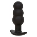 CALEXOTICS - ROCK BOTTOM PERLINE TAPPO ANALE 10 VIBRAZIONI SILICONE NERO