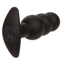 CALEXOTICS - ROCK BOTTOM BEADED ANAL PLUG 10 VIBRATIONS