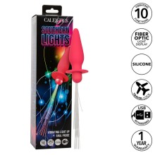 CALEXOTICS - SOUTHERN LIGHTS LIGHT UP ANAL PLUG 10 VIBRAÇÕES