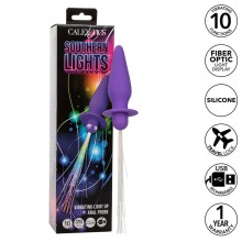 CALEXOTICS - SOUTHERN LIGHTS LIGHT UP ANAL PLUG 10 VIBRAÇÕES