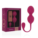 RITHUAL - BALLES DE KEGEL VIBRANTES RECHARGEABLES NISHA ORCHIDÉE