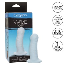 CALEXOTICS - WAVE RIDER FOAM ANAL PLUG BLU