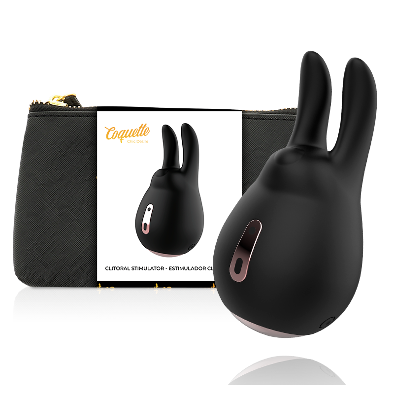 COQUETTE CHIC DESIRE - ESTIMULADOR CLITORIAL PRETO / OURO