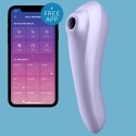 SATISFYER - VIBRADOR DE PULSO DE AR DUAL PLEASURE MALVA