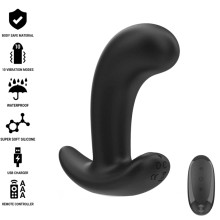 INTENSE - CHANDLER ANAL PLUG 10 VIBRATIONS BLACK REMOTE CONTROL