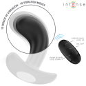 INTENSE - CHANDLER ANAL PLUG 10 VIBRATIONS NOIR TÉLÉCOMMANDE