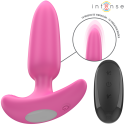 INTENSE - ROSS ANAL PLUG 10 VIBRAZIONI ROSA TELECOMANDO