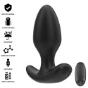 INTENSE - JOEY ANAL PLUG 10 VIBRATIONS BLACK REMOTE CONTROL