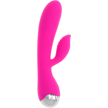 OHMAMA - RECHARGEABLE VIBRATOR WITH RABBIT 10 VIBRATION MODES