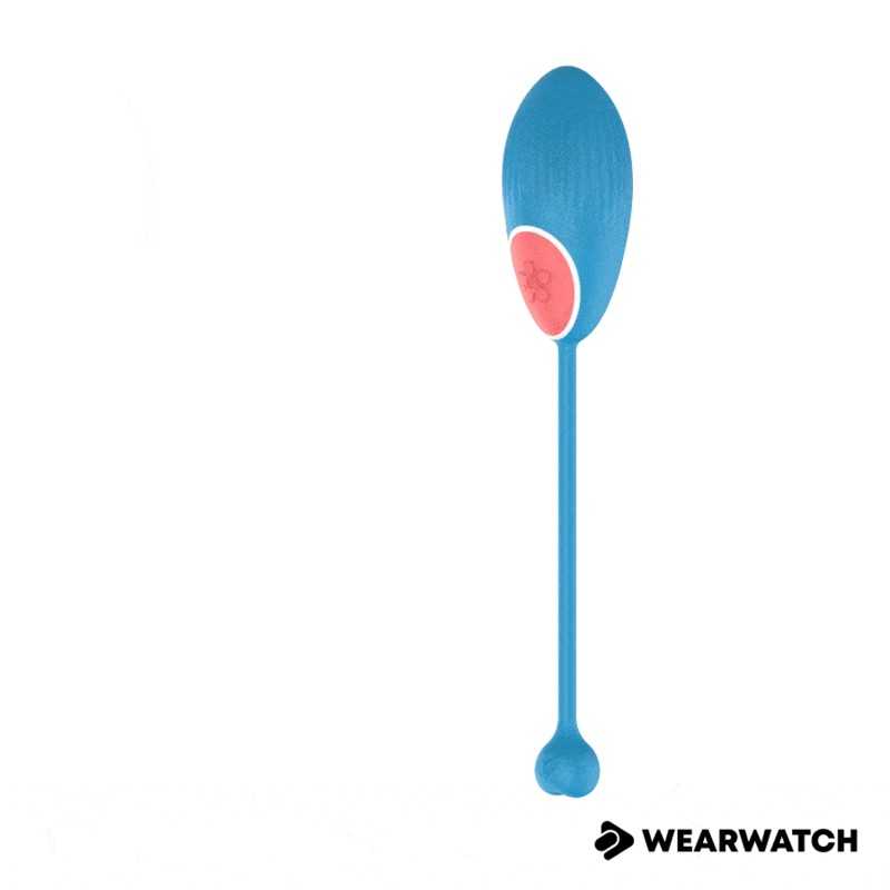 WEARWATCH - TÉLÉCOMMANDE WATCHME TECHNOLOGIE BLEU OEUF / JET WEARWATCH - TÉLÉCOMMANDE WATCHME TECHNOLOGIE BLEU OEUF / JET
