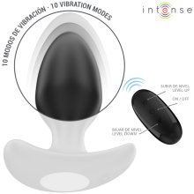 INTENSE - JOEY ANAL PLUG 10 VIBRATIONEN SCHWARZ FERNBEDIENUNG