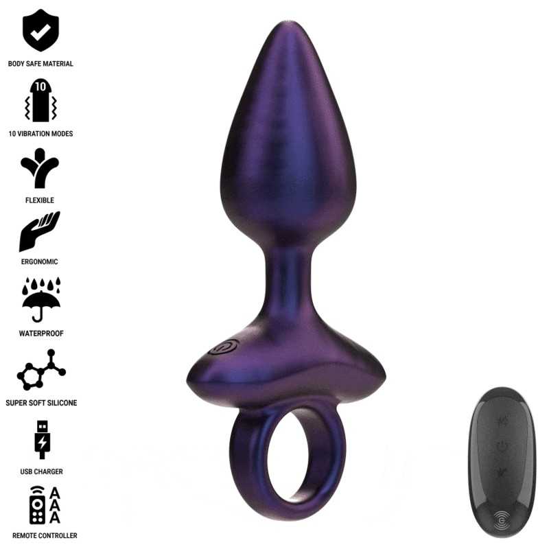 INTENSE - MICHAEL VIBRATING ANAL PLUG MODEL 2 REMOTE CONTROL