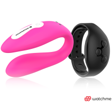 WEARWATCH - VIBRATORE WATCHME DOPPIA TECNOLOGIA FUCSIA/AZABACHE