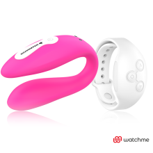 WEARWATCH - VIBRADOR WATCHME DUAL TECHNOLOGY FÚCSIA / NEVE