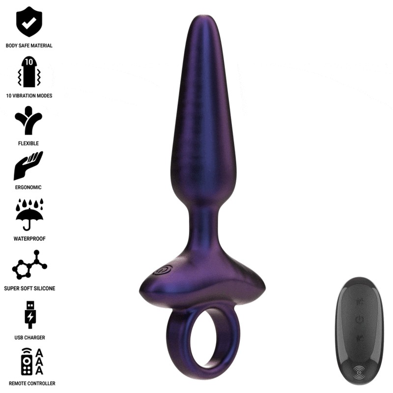 INTENSE - MARLON VIBRATING ANAL PLUG MODEL 4 REMOTE CONTROL