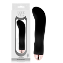 DOLCE VITA - VIBRATEUR RECHARGEABLE DEUX NOIR 7 VITESSES