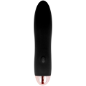 DOLCE VITA - VIBRATEUR RECHARGEABLE QUATRE NOIR 7 VITESSES