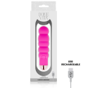 DOLCE VITA - VIBRATEUR RECHARGEABLE SIX ROSE 7 VITESSES