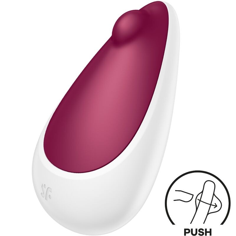 SATISFYER - SPOT ON 3 ESTIMULADOR CLITÓRICO BERRY