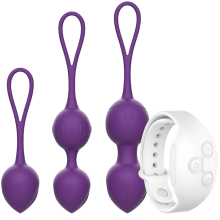 REWOLUTION - REWOBEADS VIBRATING BALLS REMOTE CONTROL WITH