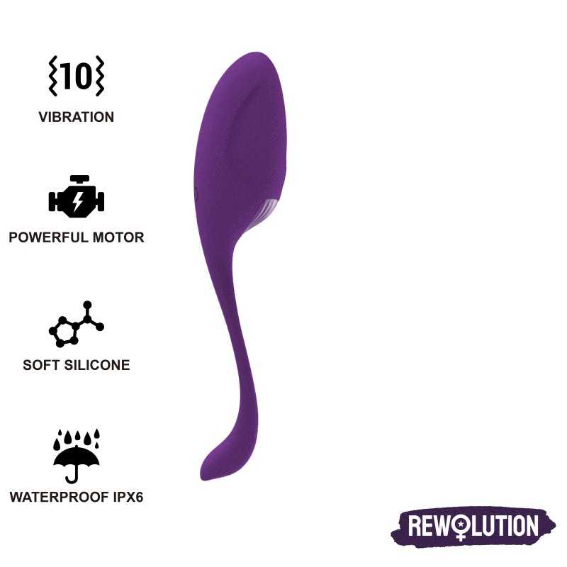 REWOLUTION - REWOVO TÉLÉCOMMANDE VIBRATEUR OEUFS REWOLUTION - REWOVO TÉLÉCOMMANDE VIBRATEUR OEUFS
