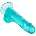 CALEXOTICS - DILDO QUEEN TAMANHO AZUL 15.3 CM