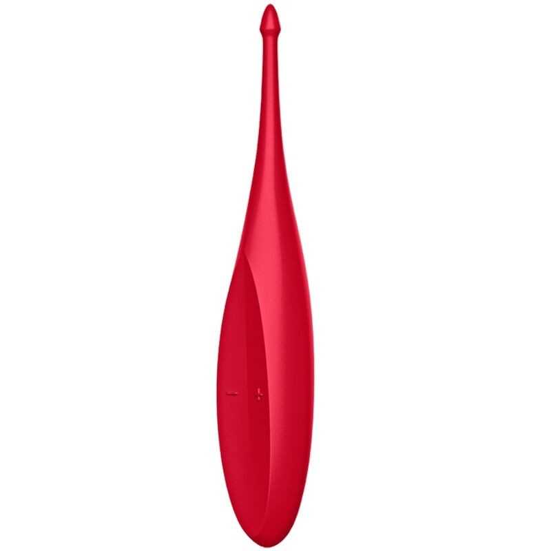 SATISFYER - TWIRLING FUN TIP VIBRATOR RED