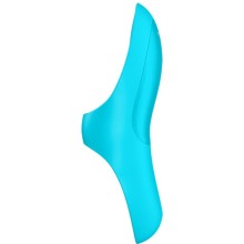 SATISFYER - TEASER FINGER VIBRATOR BLUE LIGHT