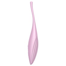 SATISFYER - TWIRLING JOY CLIT TIP VIBRATOR ROSA