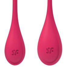 SATISFYER - ENSEMBLE ENTRAÎNEMENT YONI POWER 1 ROUGE