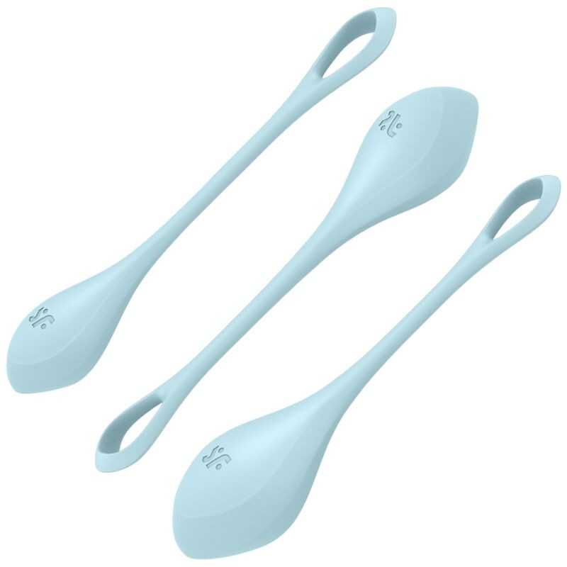 SATISFYER - ENSEMBLE ENTRAÎNEMENT YONI POWER 2 BLEU SATISFYER - ENSEMBLE ENTRAÎNEMENT YONI POWER 2 BLEU