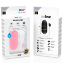 ONLINE - WATERPROOF VIBRATING EGG PINK