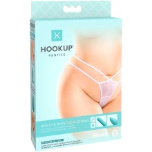 HOOK UP PANTIES - REMOTE BOW-TIE G-STRING SIZE XL/XXL