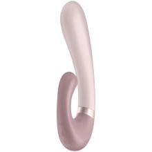 SATISFYER HEAT WAVE VIBRATOR APP - WHITE