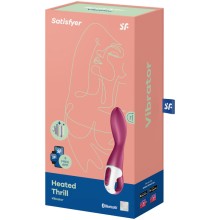 SATISFYER - VIBRATEUR POUR POINT G THRILL CHAUFFANT