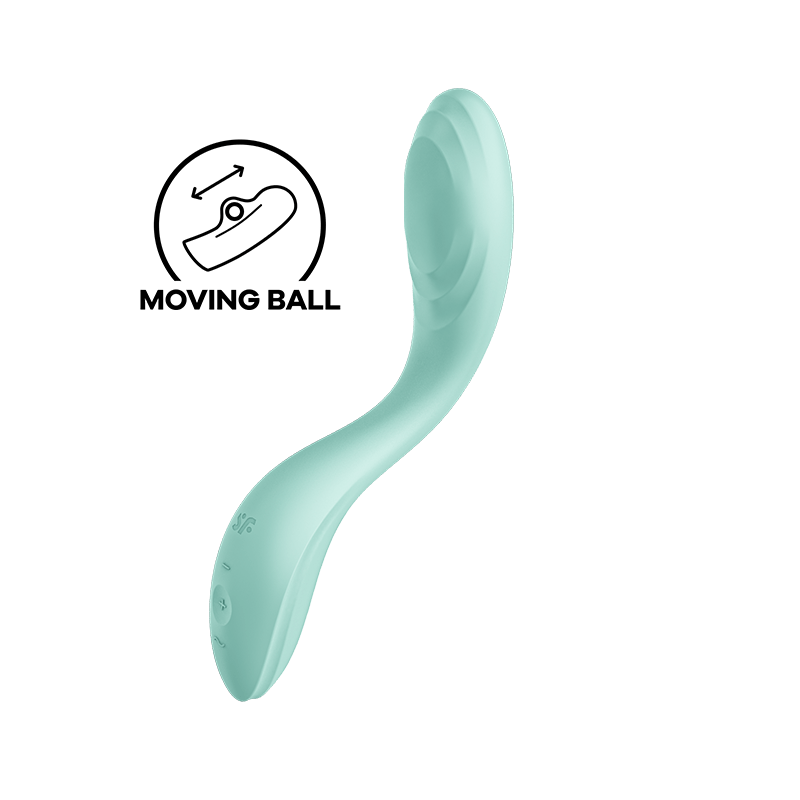 SATISFYER RRROLLING PLEASURE G-SPOT VIBRATOR - WHITE