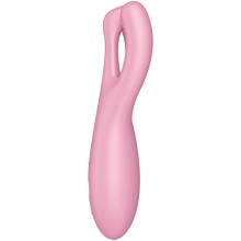 SATISFYER - APP VIBRADOR THREESOME 4 AZUL