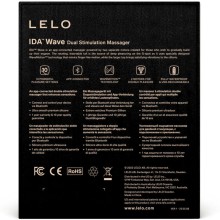 LELO - IDA WAVE COUPLES MASSAGER SCHWARZ